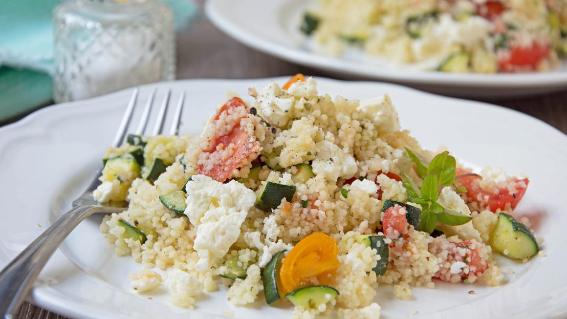 Couscous-Feta-Salat