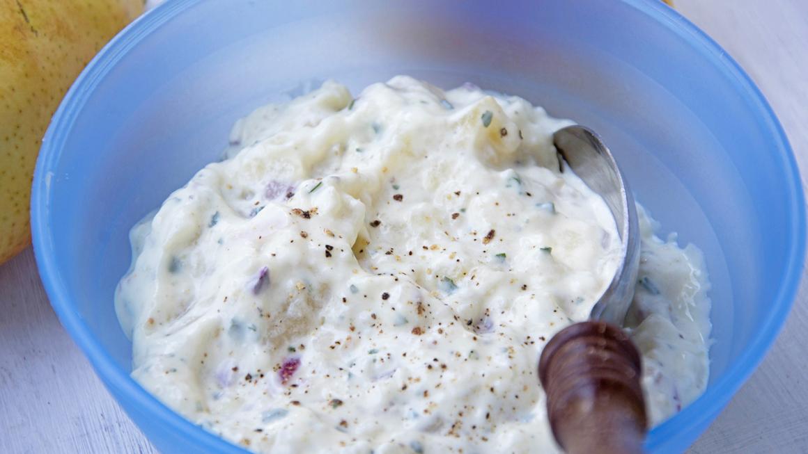 Gorgonzola-Birnen-Aufstrich