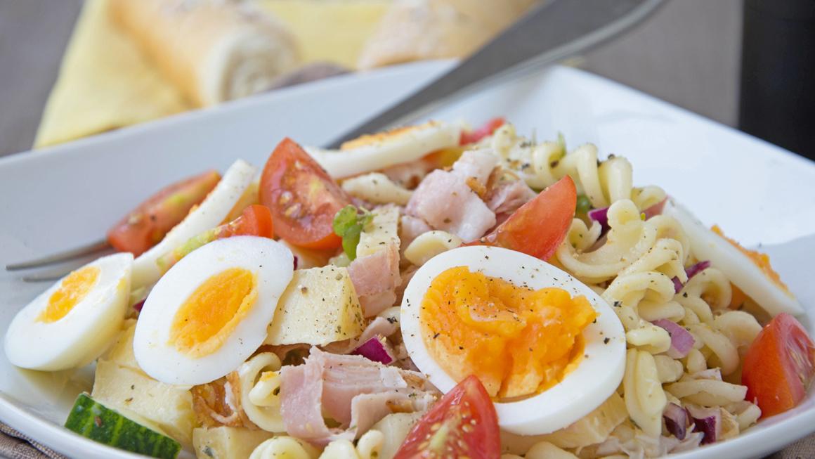 Leckerer Teigwarensalat
