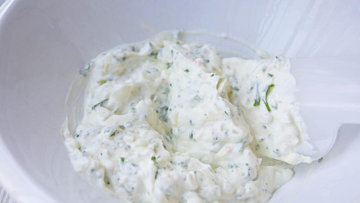 Petersilien-Tofu-Aufstrich