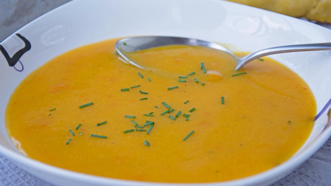 Mango-Kürbis-Suppe