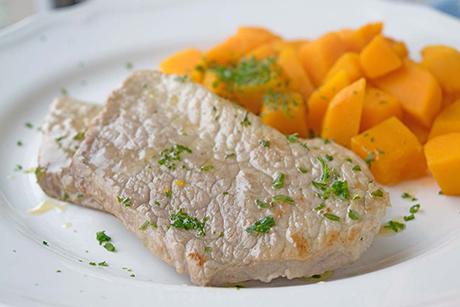 Plätzli mit Kürbis