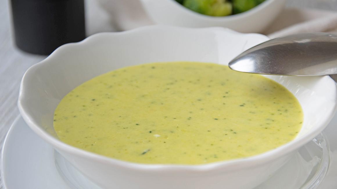 Rosenkohl-Cremesuppe
