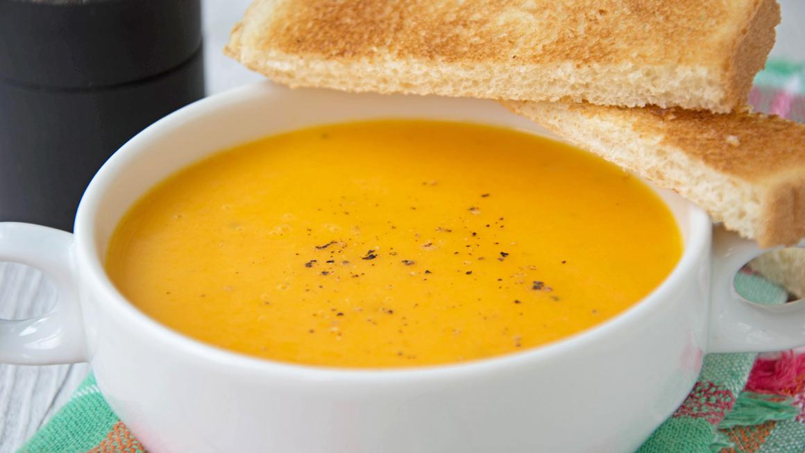 Scharfe Kokosnuss-Suppe