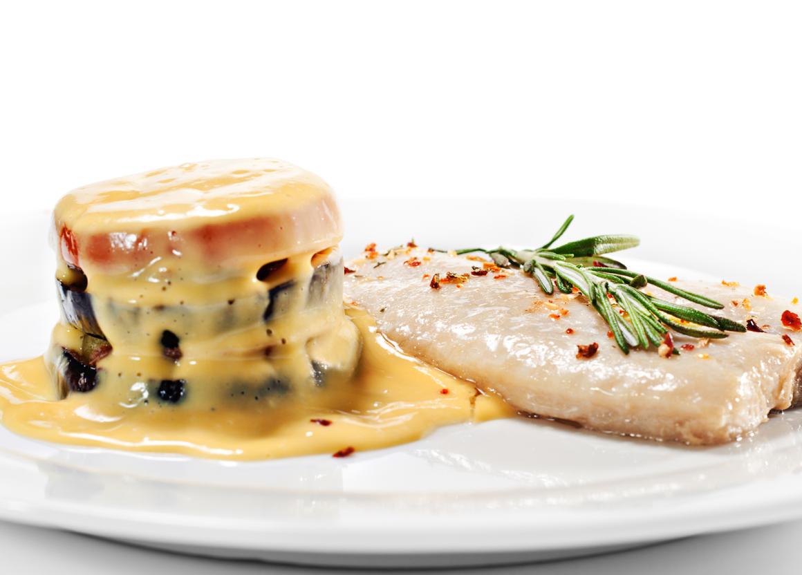 Seezunge mit Safransauce