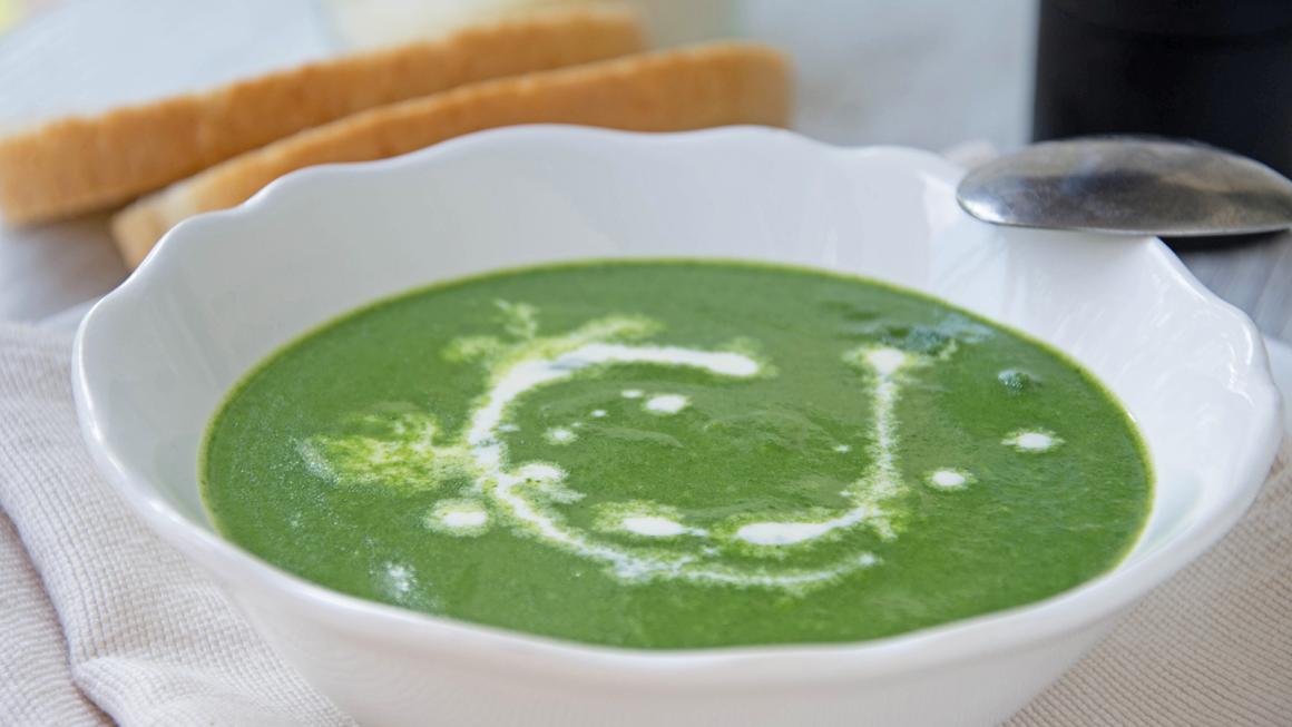 Kartoffel-Spinat-Suppe - Rezept