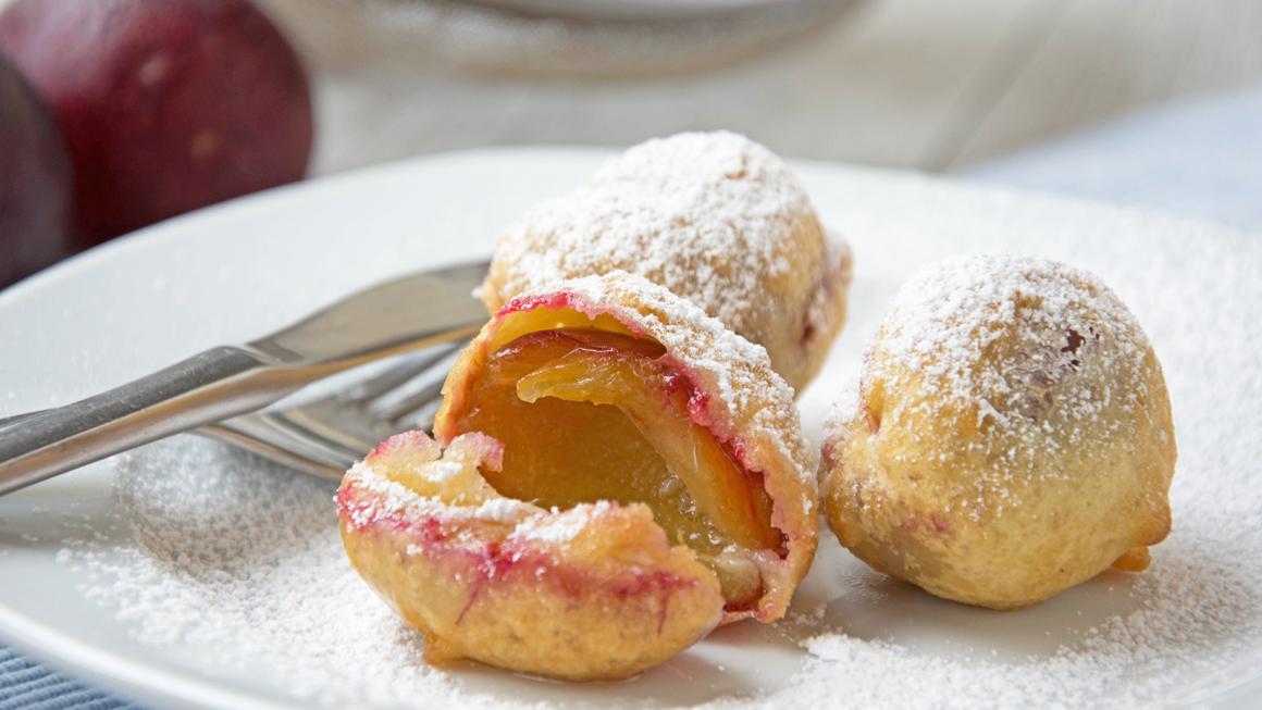 Zwetschgenbeignets