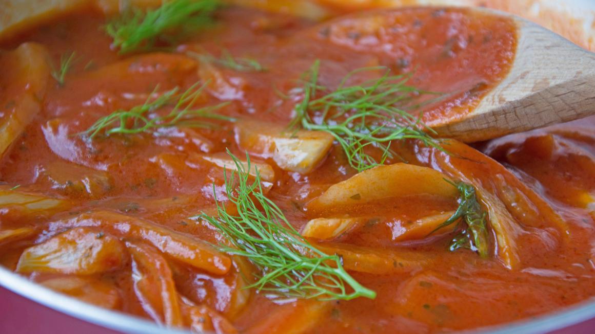 Tomaten-Fenchel-Sauce