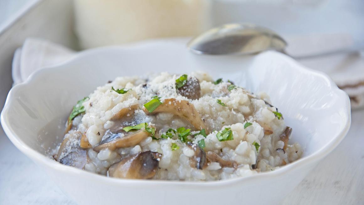 Risotto mit Pilzen