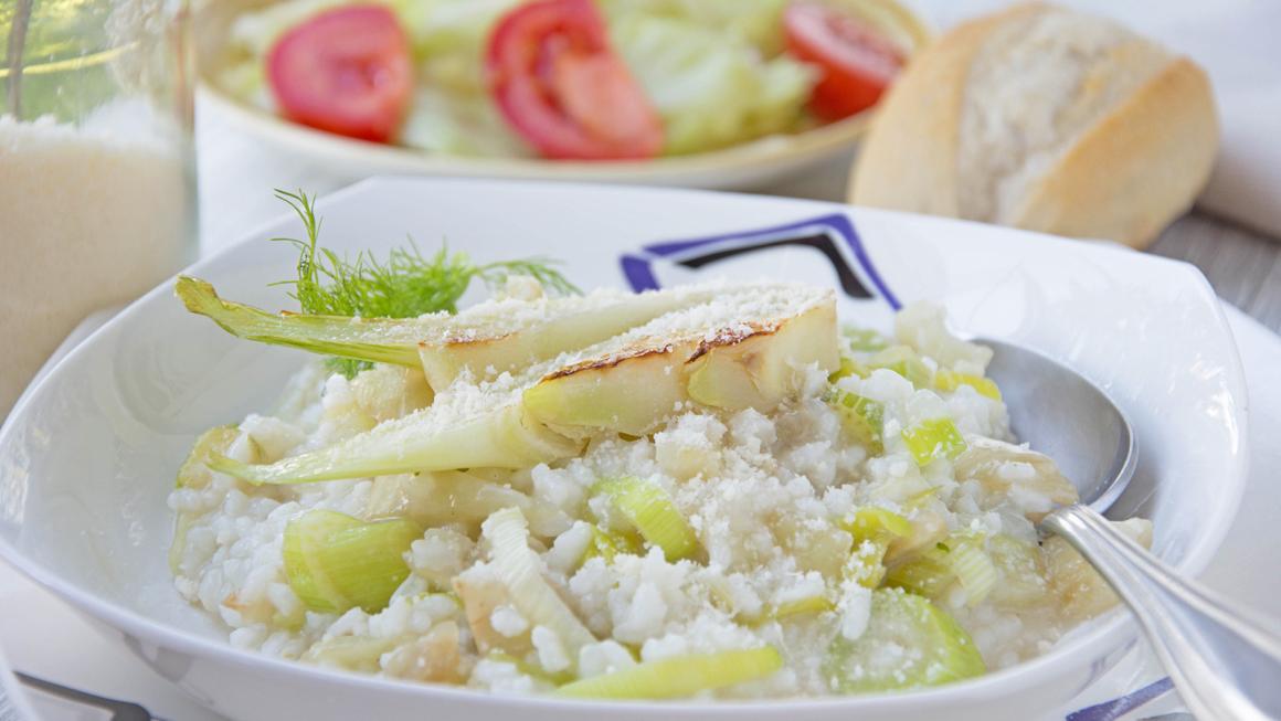 Zitronen-Fenchel-Risotto