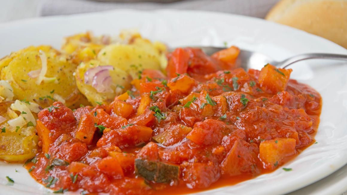Tofu-Gemüse-Pfanne