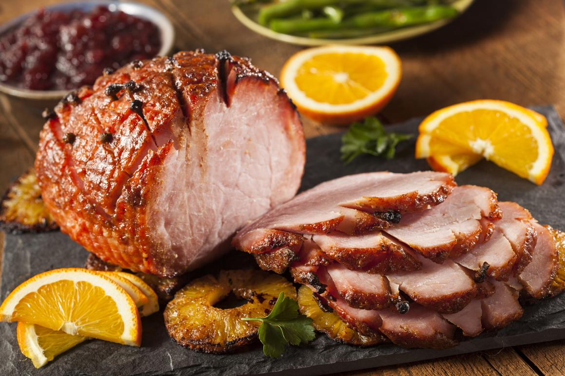 Glasierter Schweinebraten