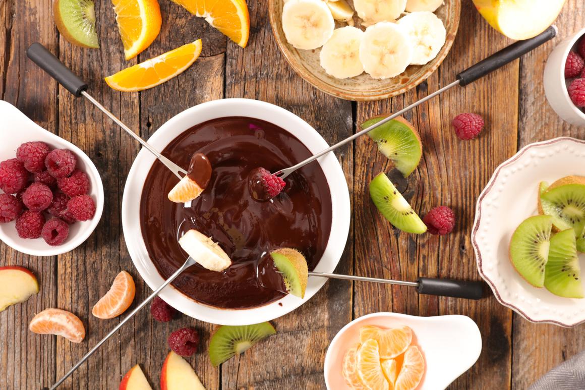 Schokoladen-Fondue
