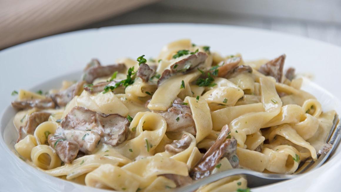 Steinpilz-Tagliatelle