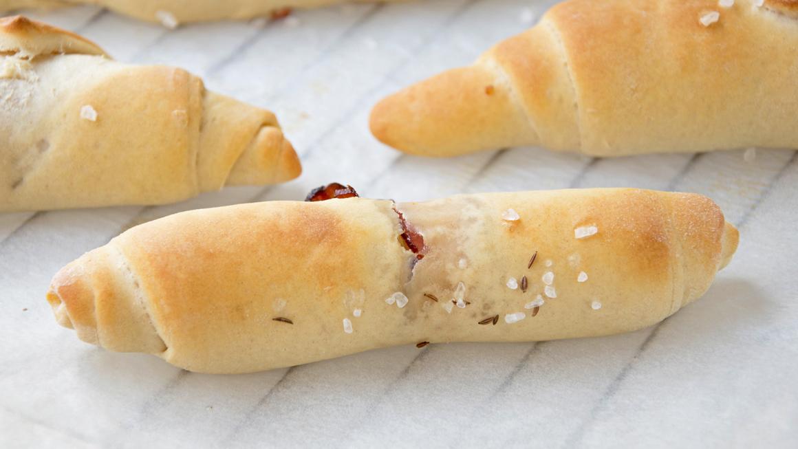 Gefüllte Salzstangen - Rezept