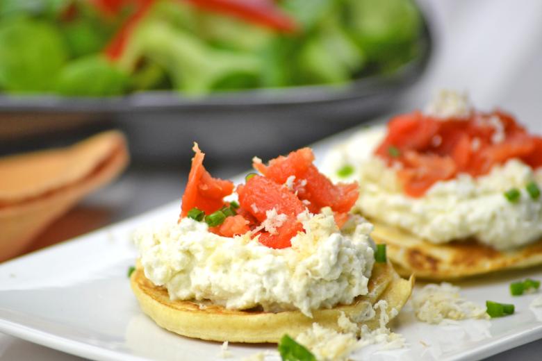 Blinis mit Lachs