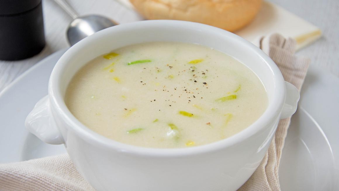 Käsesuppe mit Schmelzkäse