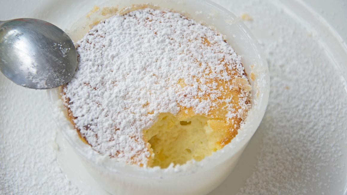 Zitronensoufflé