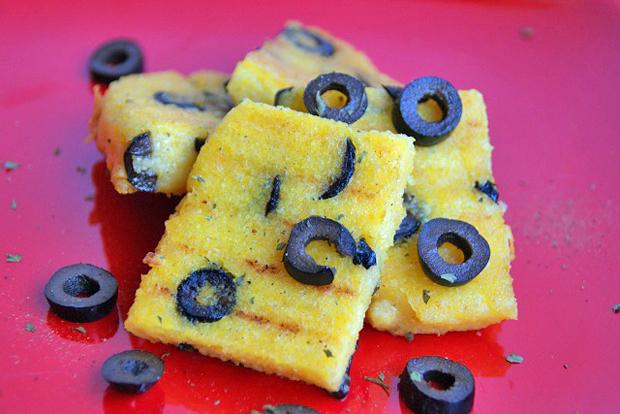 Grillierte Polenta