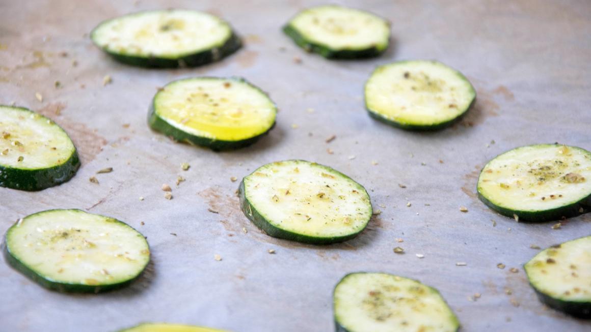 Zucchetti mit Rosmarin