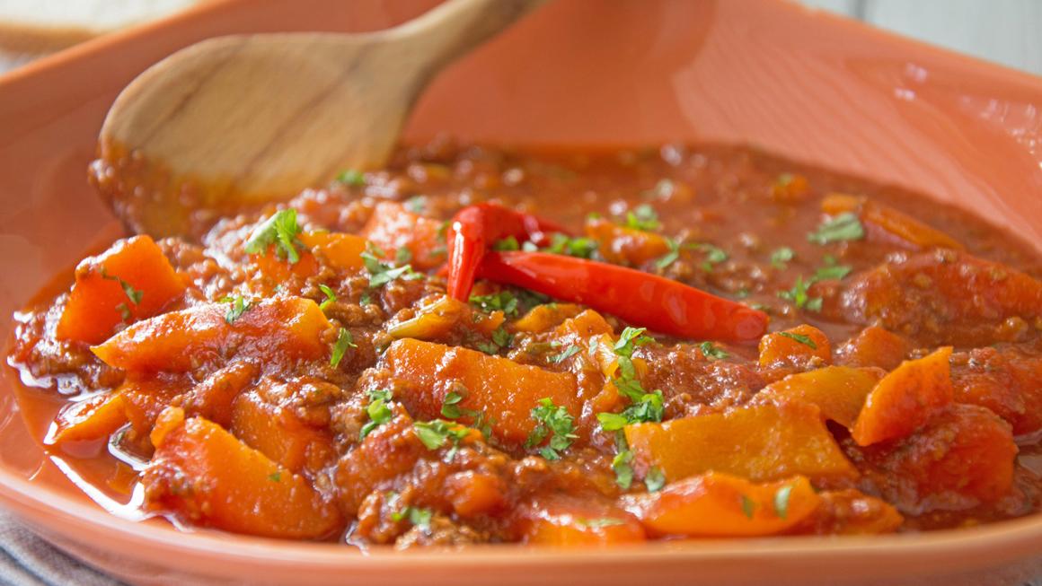 Chili con carne ohne Bohnen