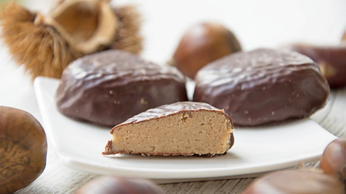 Schoggi-Maroni-Pralinés