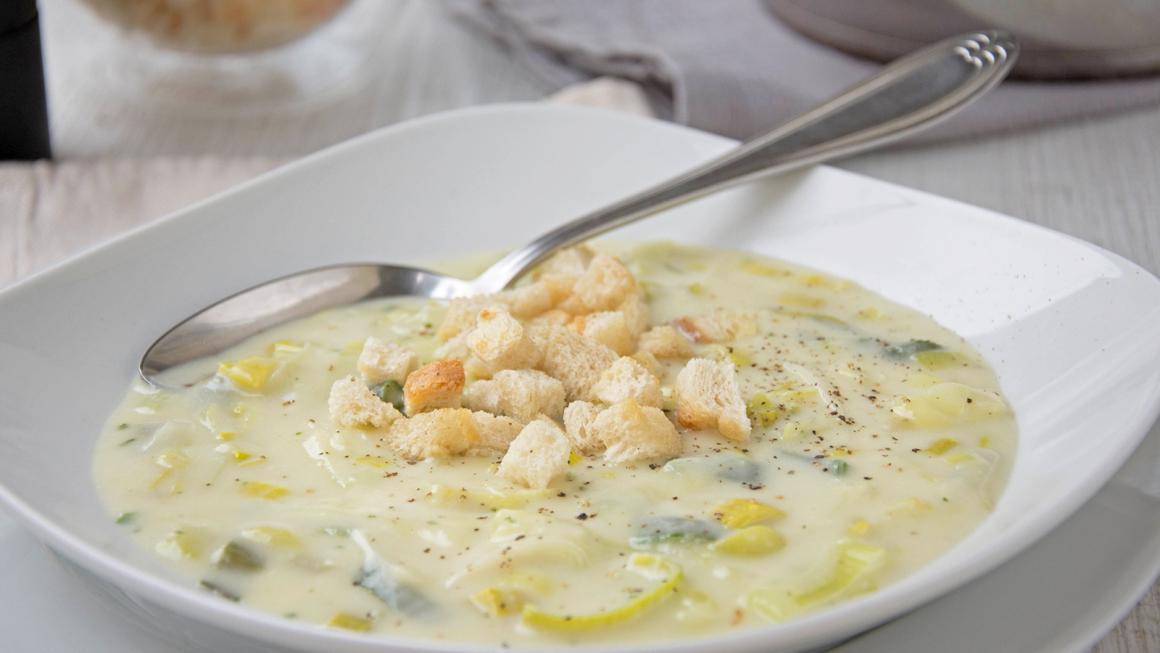 Rahmlauch Suppe