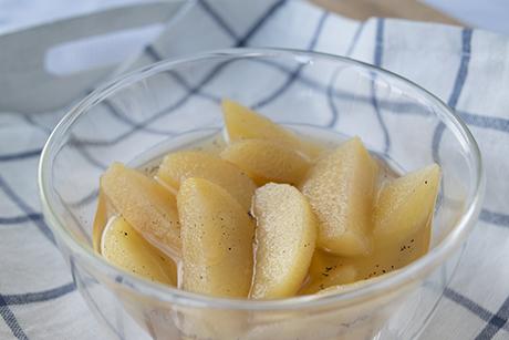 Birnenkompott mit Stevia