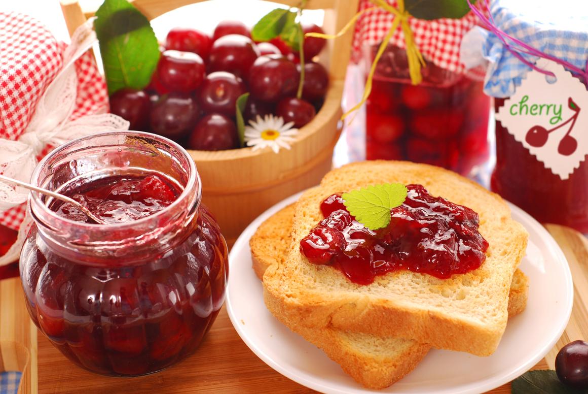 Kirschmarmelade ohne Zucker
