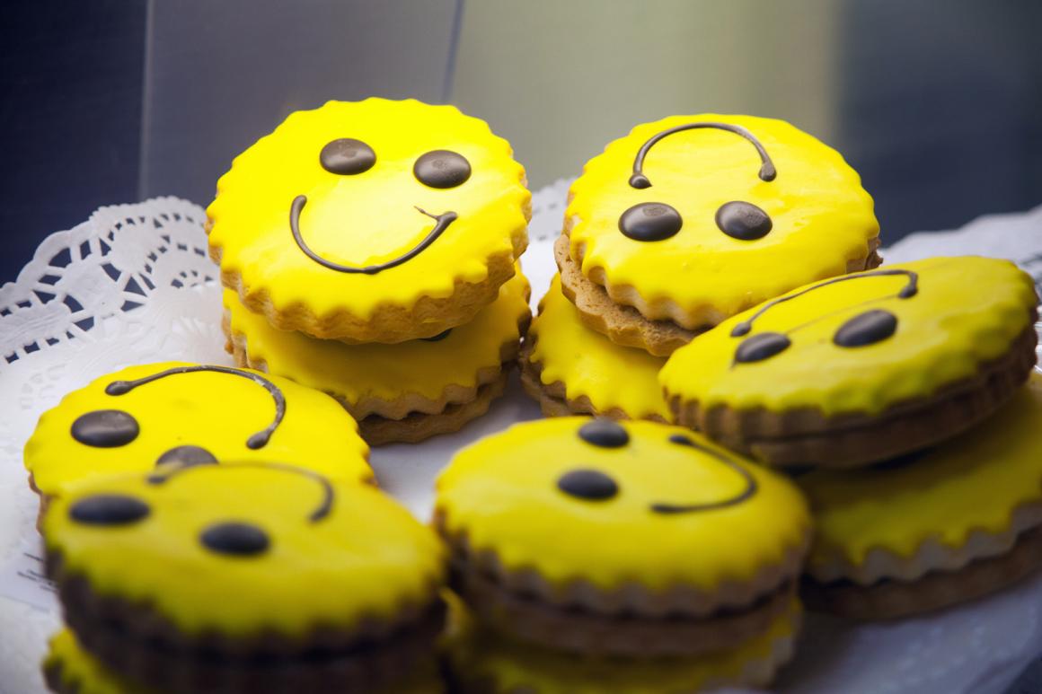 Smiley-Guetzli