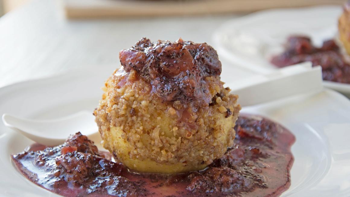 Mohn-Zwetschgen-Sauce