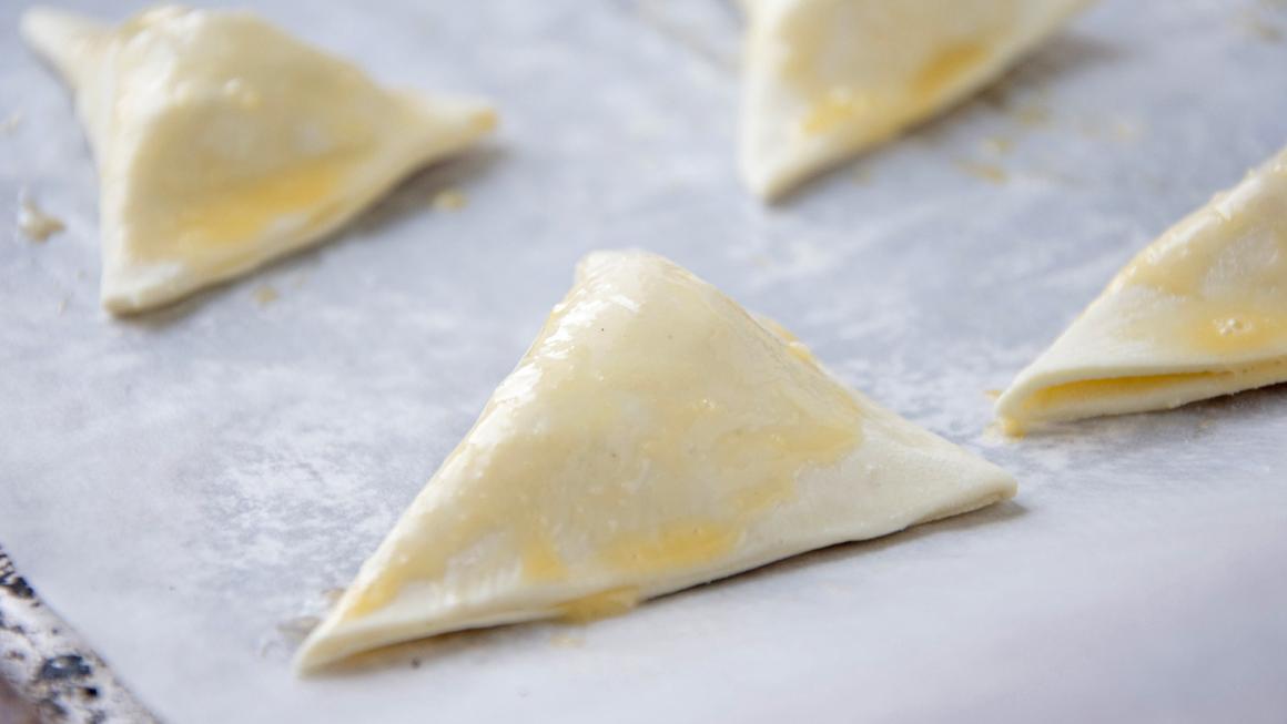 Pikante Blätterteigtaschen