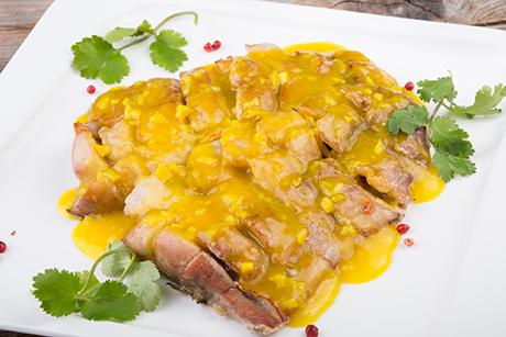 Kabeljau mit Mango