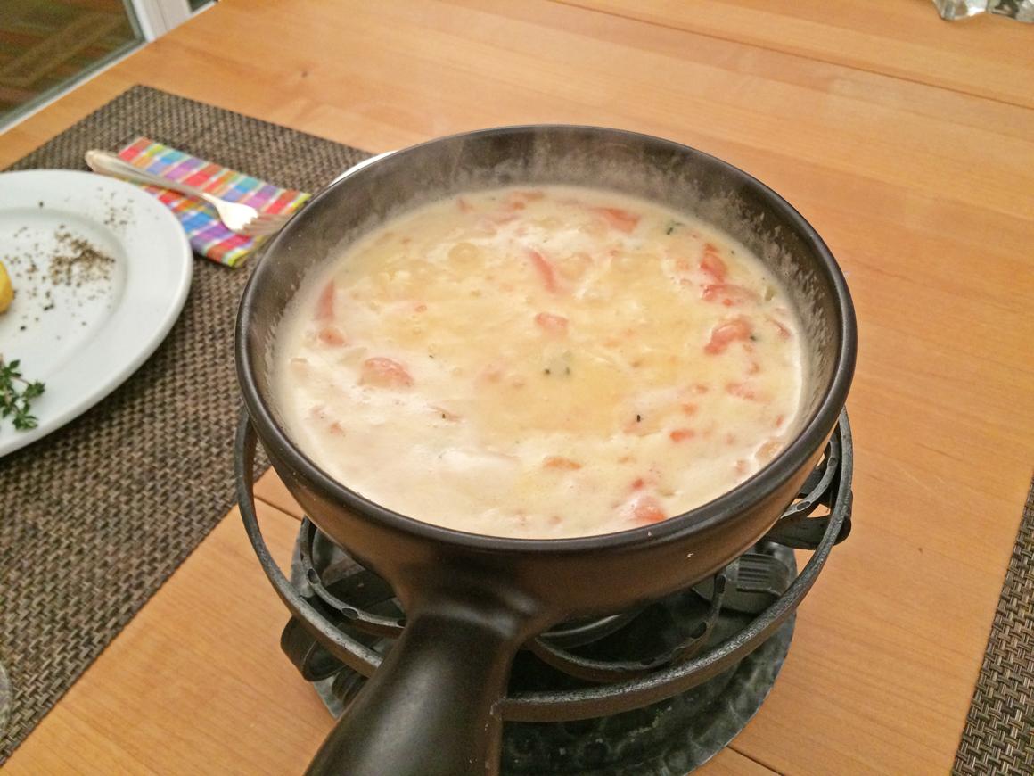 Walliser Tomatenfondue
