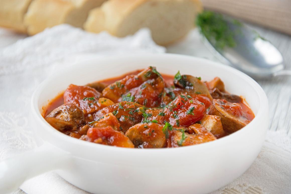 Funghi al pomodoro