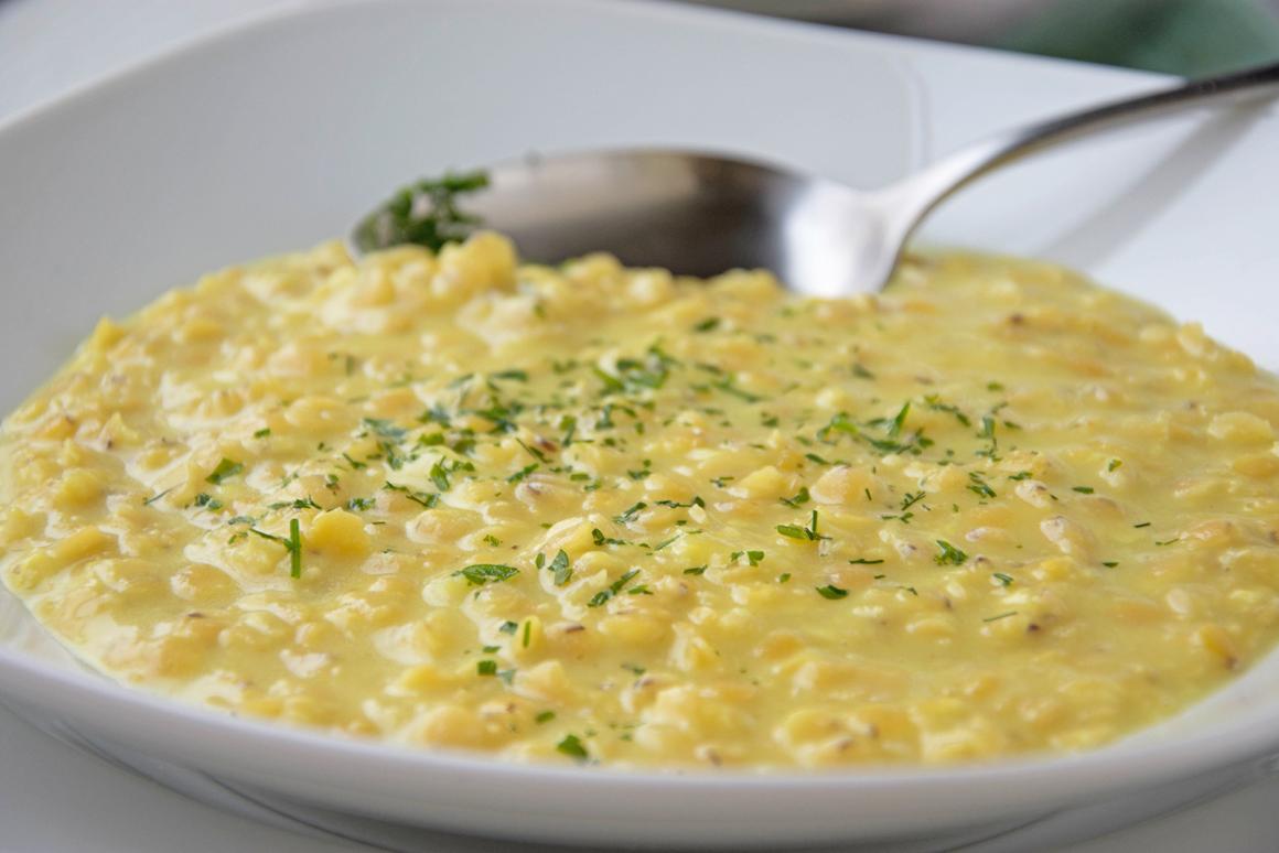 Delikates Linsencurry