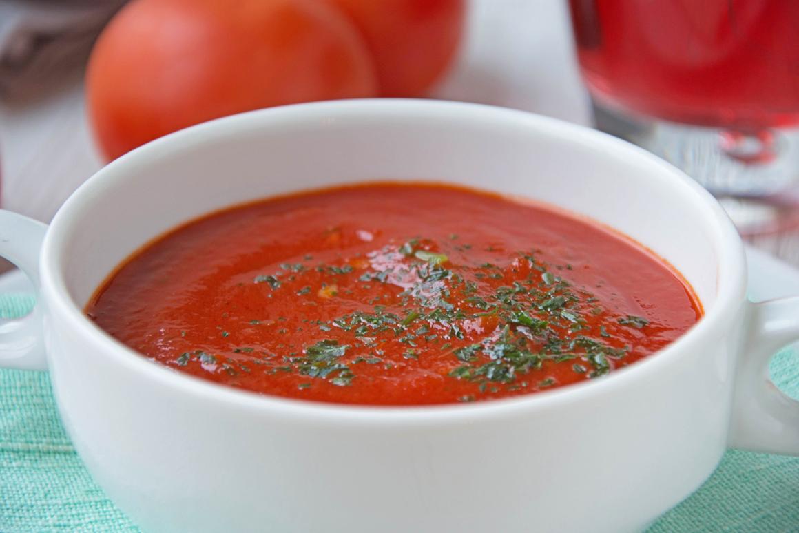 Papaya-Tomaten-Suppe - Rezept