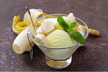 Bananeneis mit Stevia