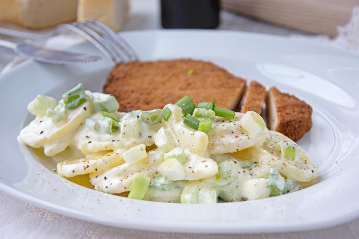 Kartoffelsalat mit Joghurt