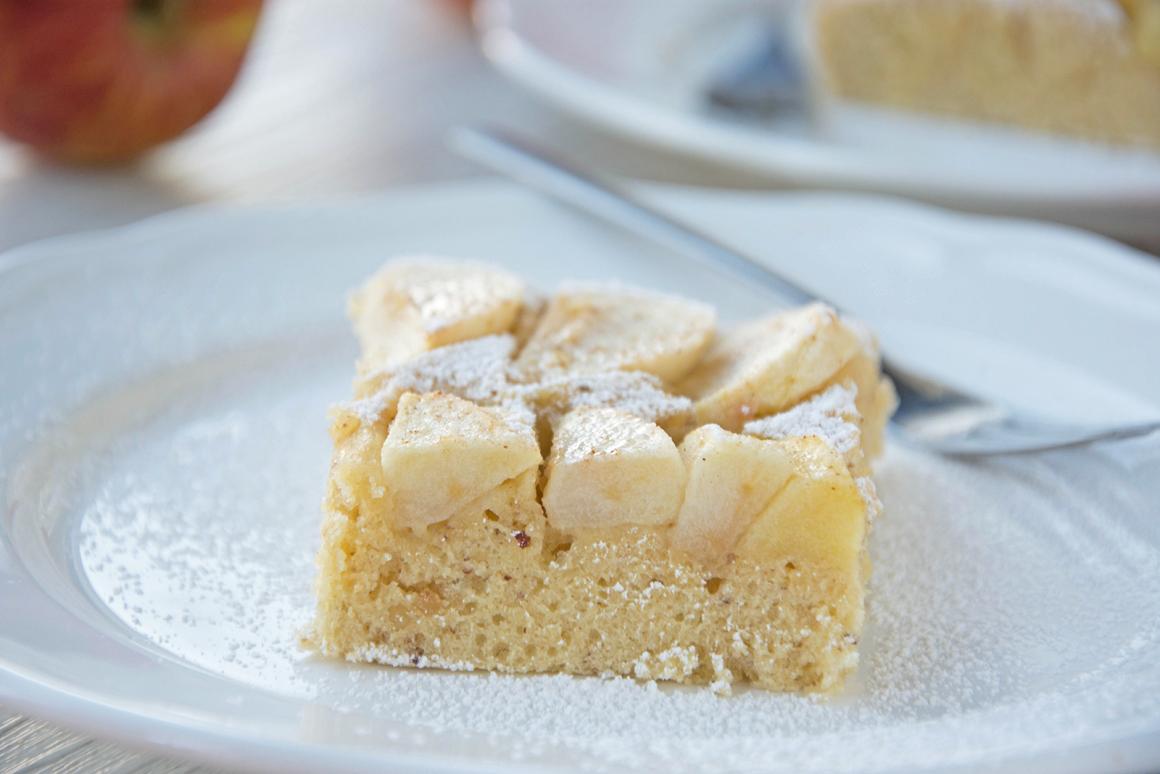 Apfelkuchen mit Ricotta - Rezept