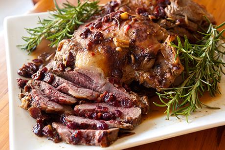 Knoblauch-Lammfilet
