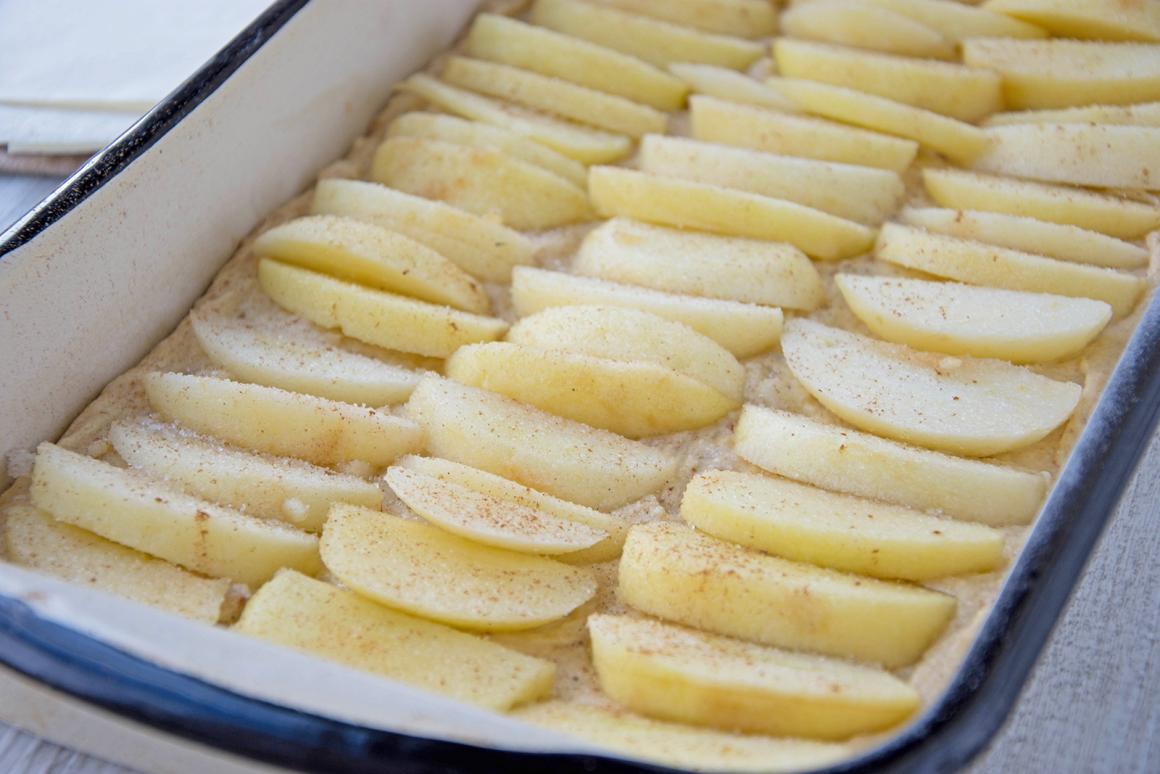 Apfelkuchen ohne Butter