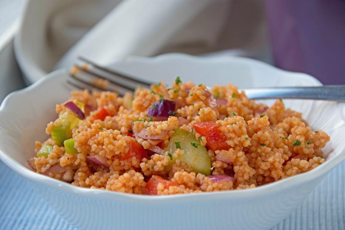 Bunter Couscous Salat