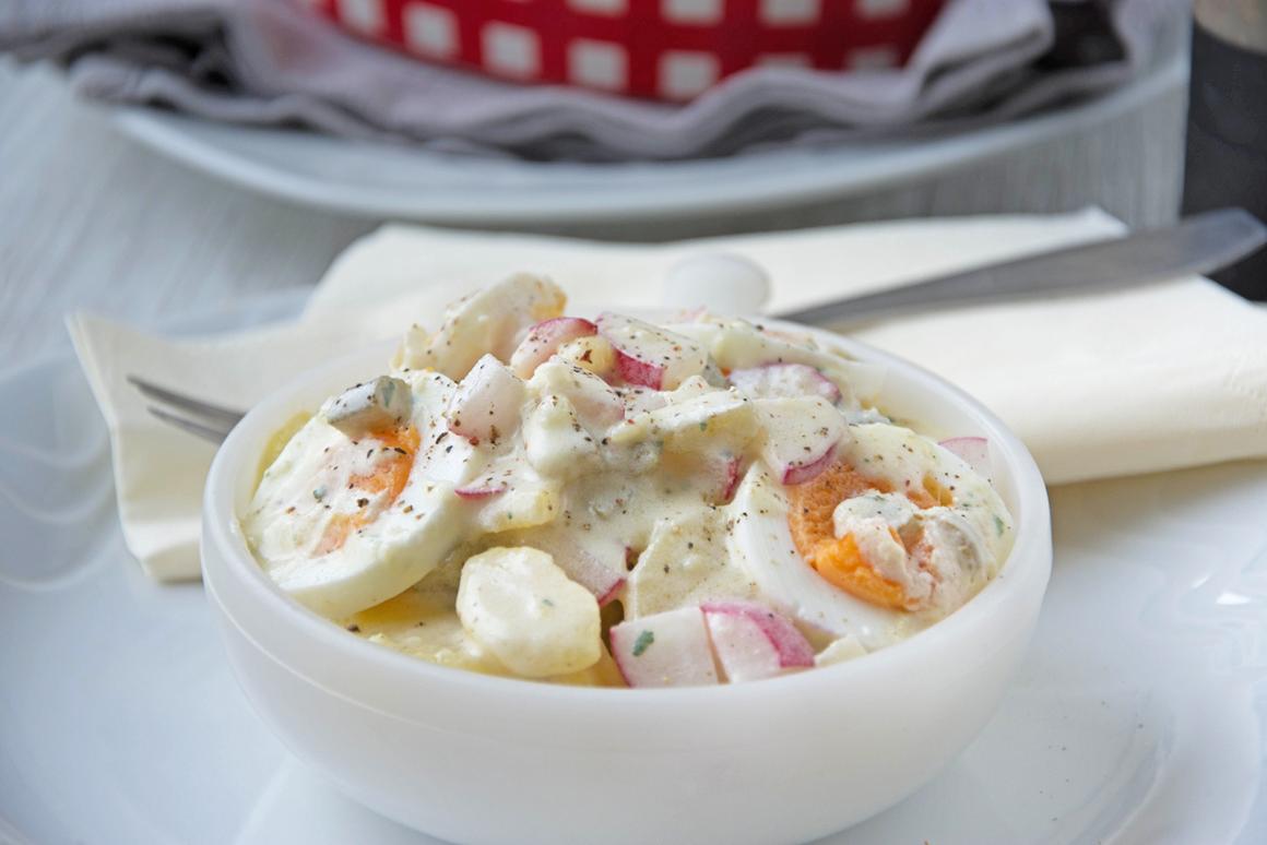 Kartoffelsalat mit Ei