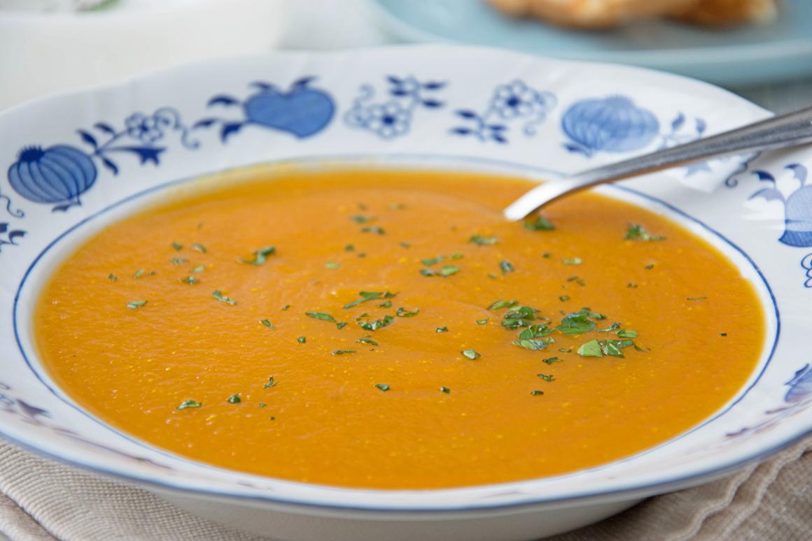 Kürbissuppe ohne Rahm