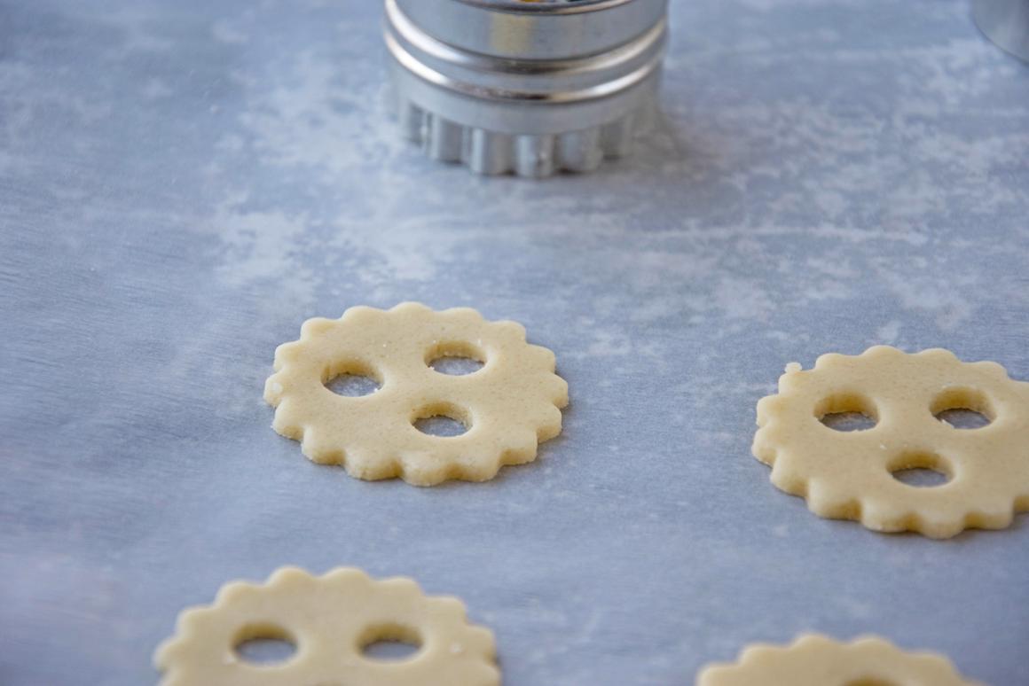 Glutenfreier Spitzbuben Teig