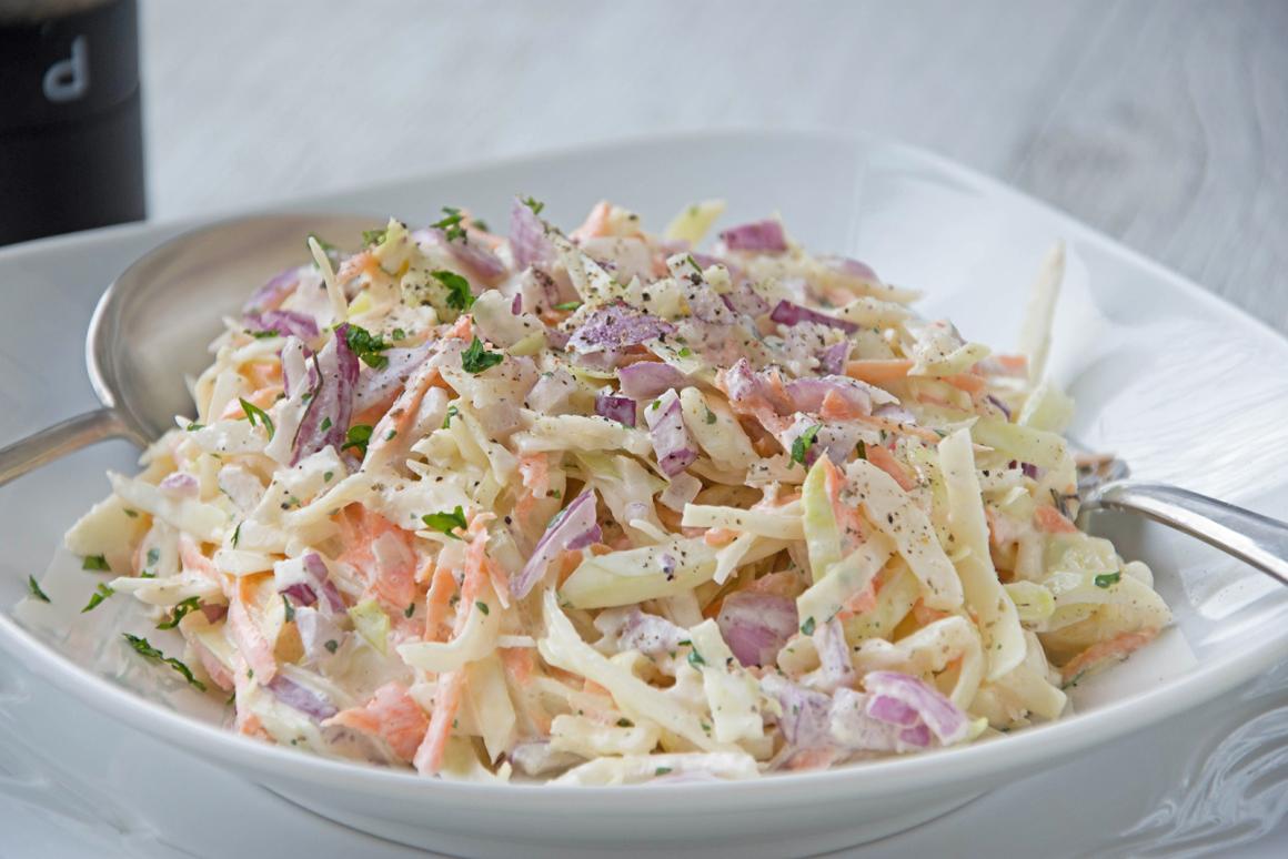 Coleslaw Salat mit Buttermilch