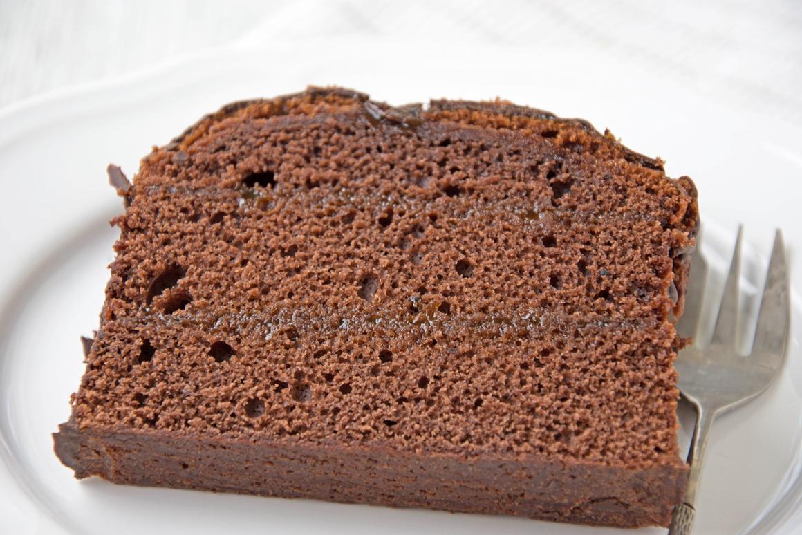 Schokoladen-Torte mit Kartoffeln