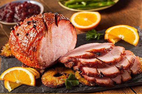 Glasierter Schweinebraten