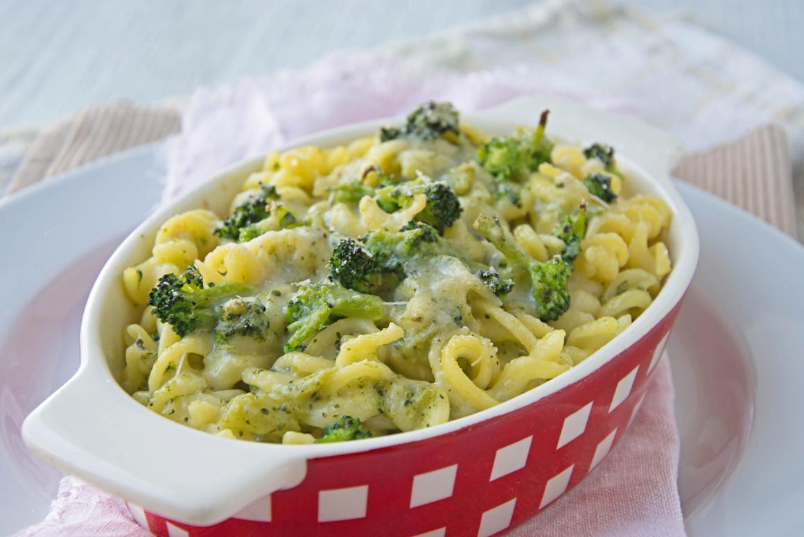 Broccoli-Nudel-Gratin